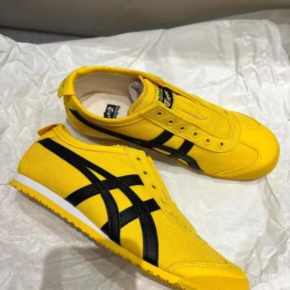 Onitsuka Tiger By Asics Yellow Sneakers - Picture 3 of 5